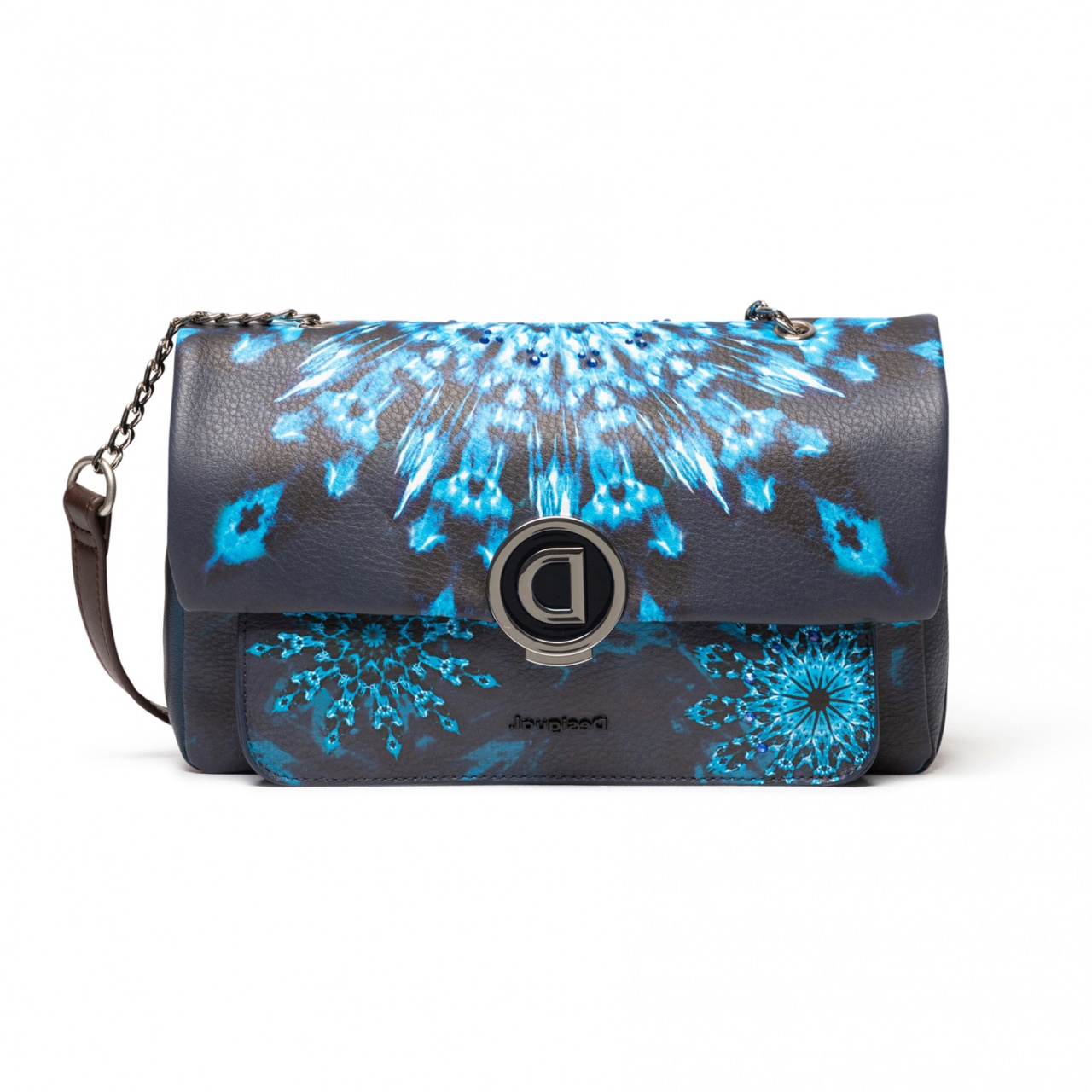 Geantă Desigual Luna Rock Zurich, roz