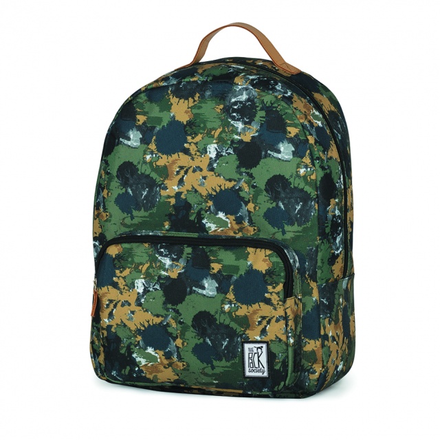 Rucsac clasic The Pack Society Green Camo
