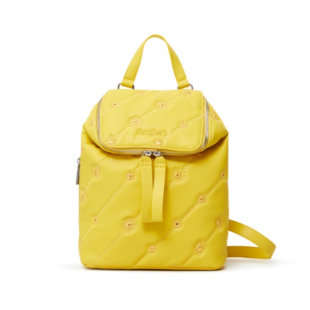 Rucsac Desigual Ojo De Tigre Loen, galben