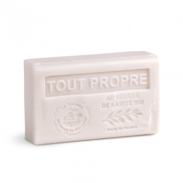 Săpun cu unt shea bio – Tout propre, 125 g
