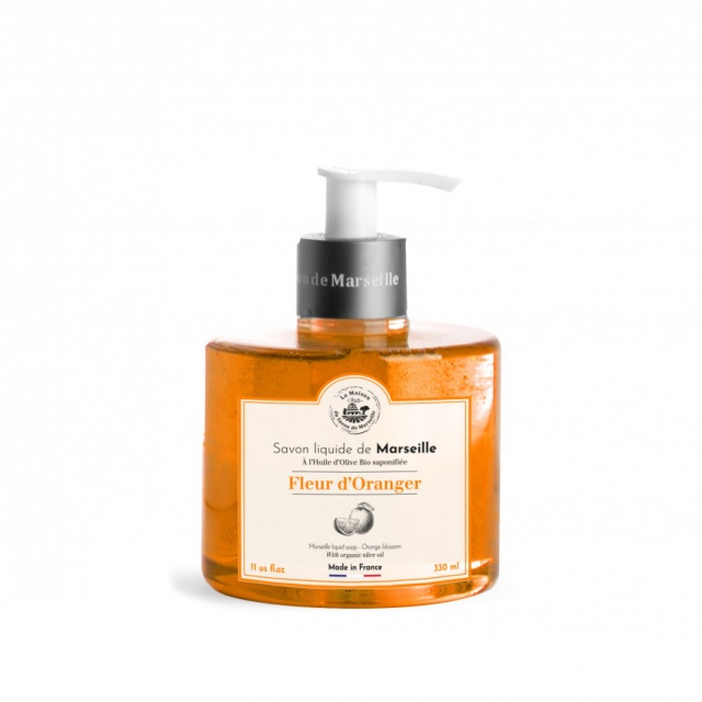 Săpun lichid de Marsilia – floare de portocal, 330 ml