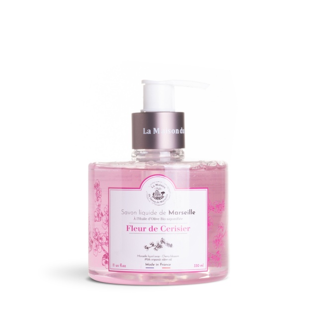 Săpun lichid de Marsilia – floare de cireș, 330 ml