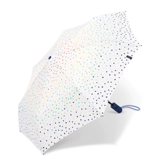 Umbrelă pliabilă, automată, Esprit Easymatic Light, cu buline colorate