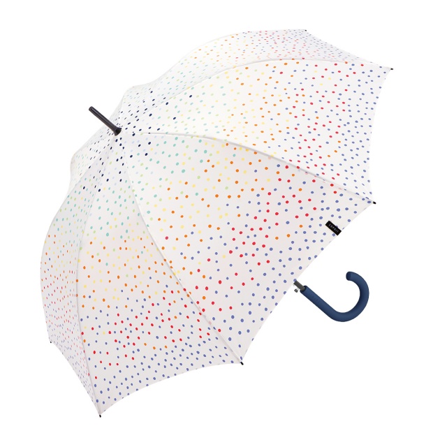 Umbrelă automată, Esprit Long AC, cu buline colorate