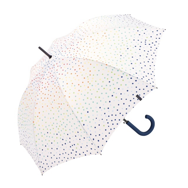 Umbrelă automată, Esprit Long AC, cu buline colorate