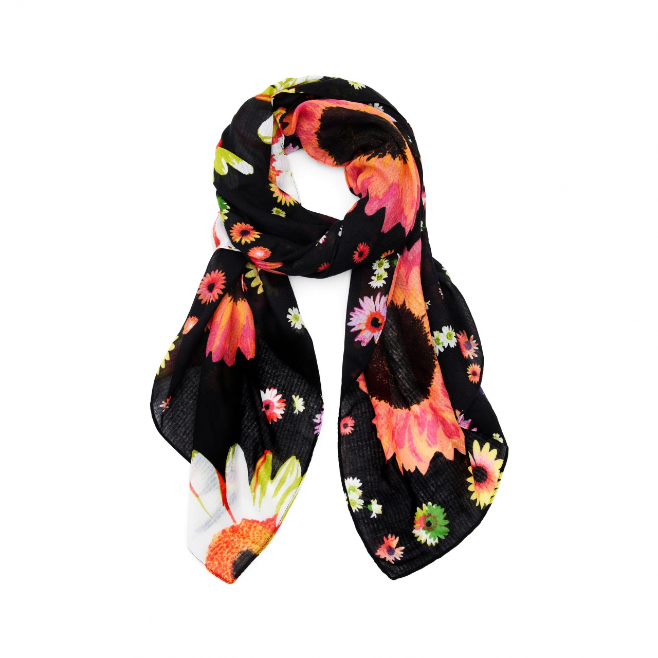 Eșarfă Desigual Daisy Pop