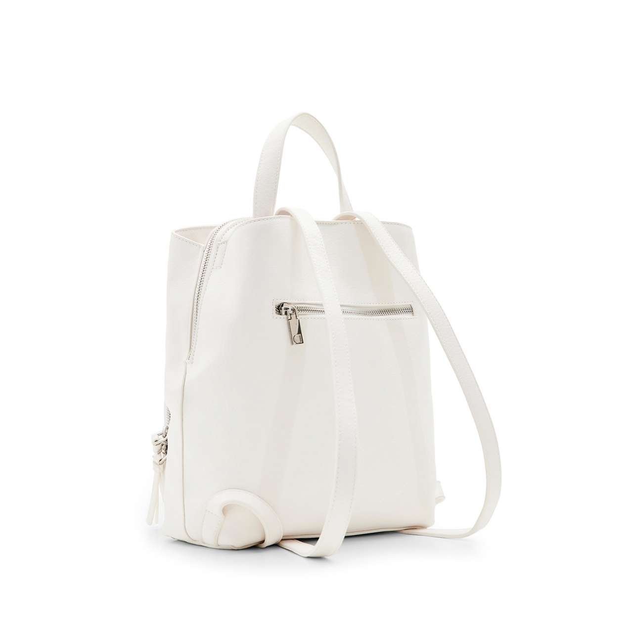 Rucsac Desigual Half Logo 24 Sumy Mini, alb